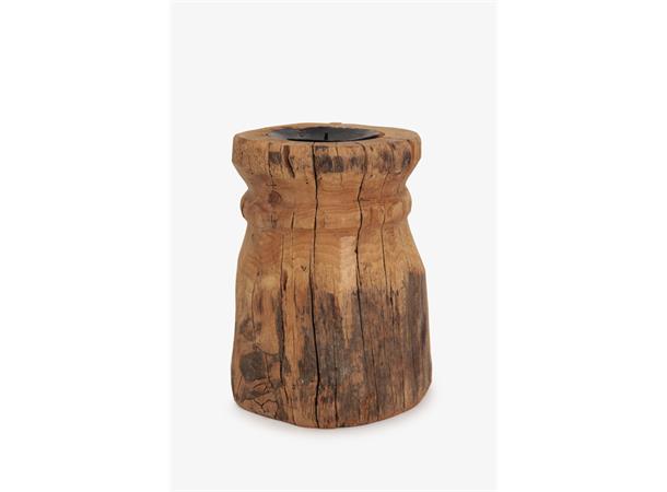 Kubbestake tre naturfarget høyde 21 cm 