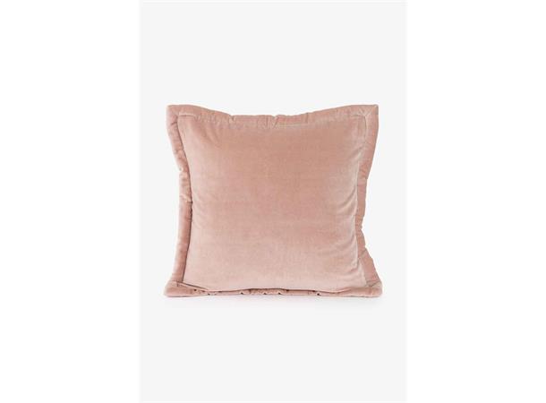 Putetrekk fløyel bomull Pudder med flat kant, 50x50 cm 